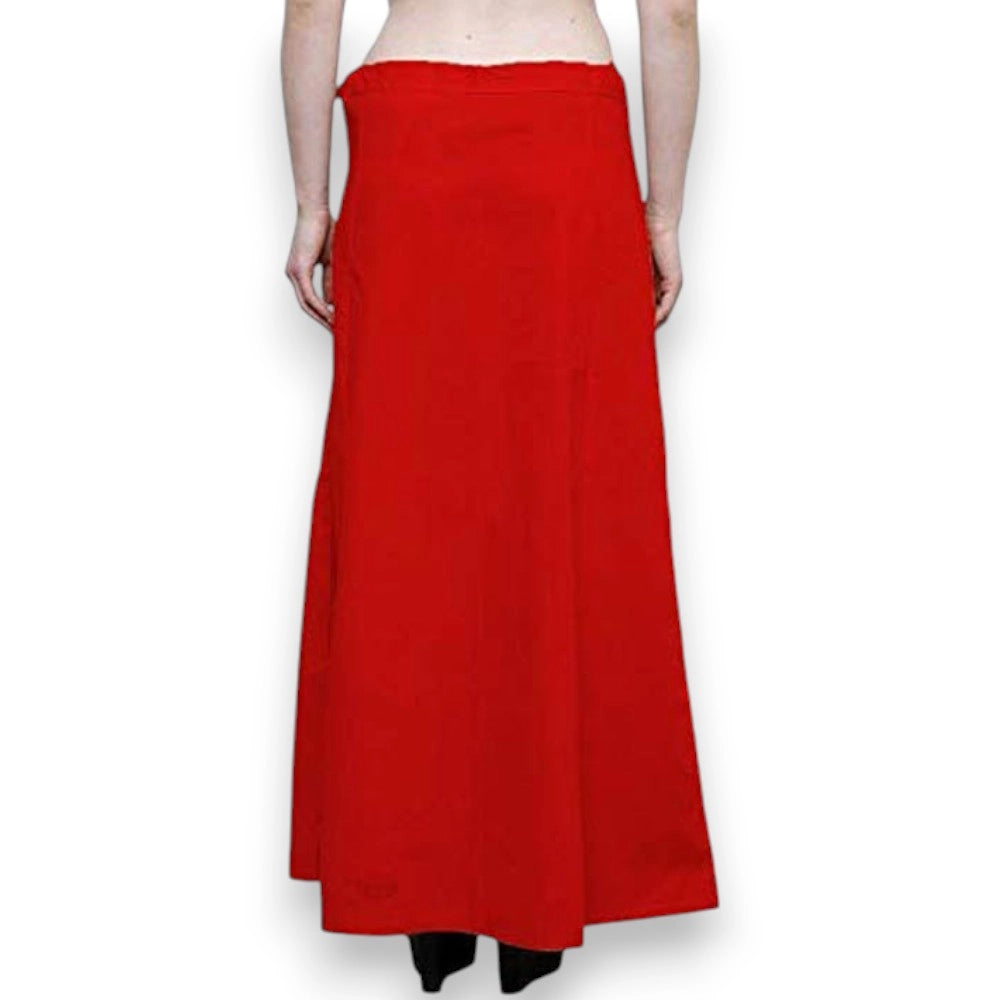 Red Cotton Petticoat – Ladies Underskirt