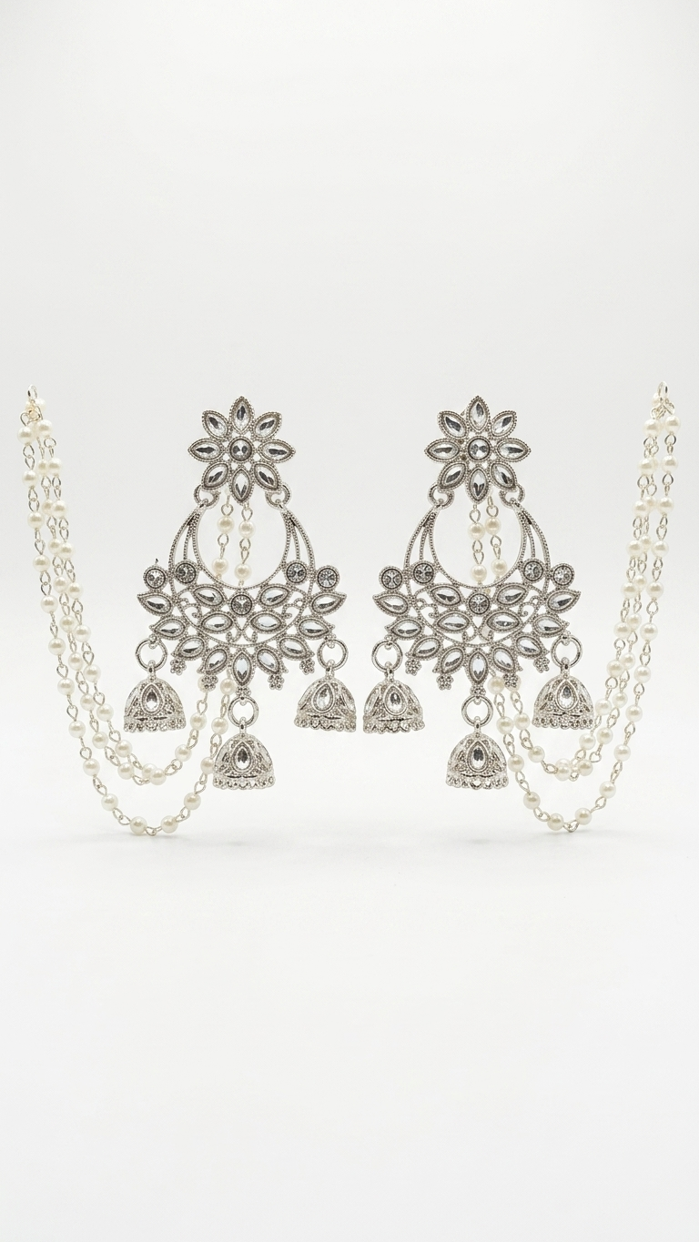 Bahubali Jhumka Earrings