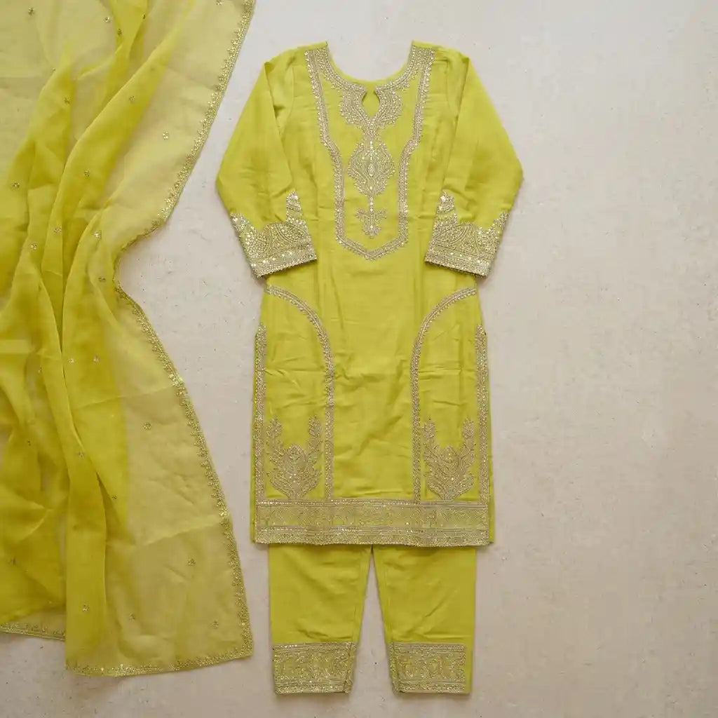 Ladies Party Wear Kurta Set – Elegant Ethnic Kurthi