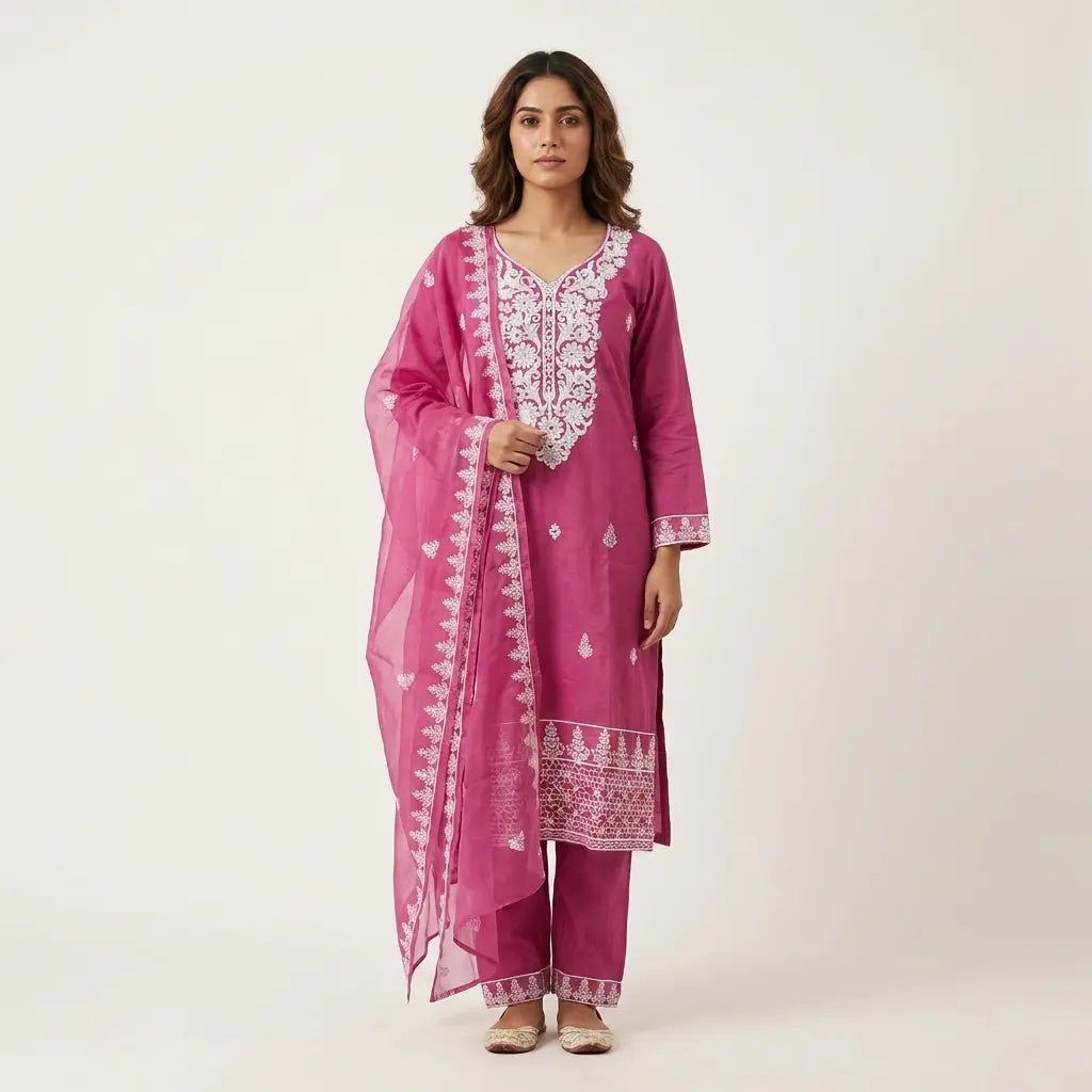 Ethnic Kurta Set for Women - Comfortable Daily Wear- Size XL