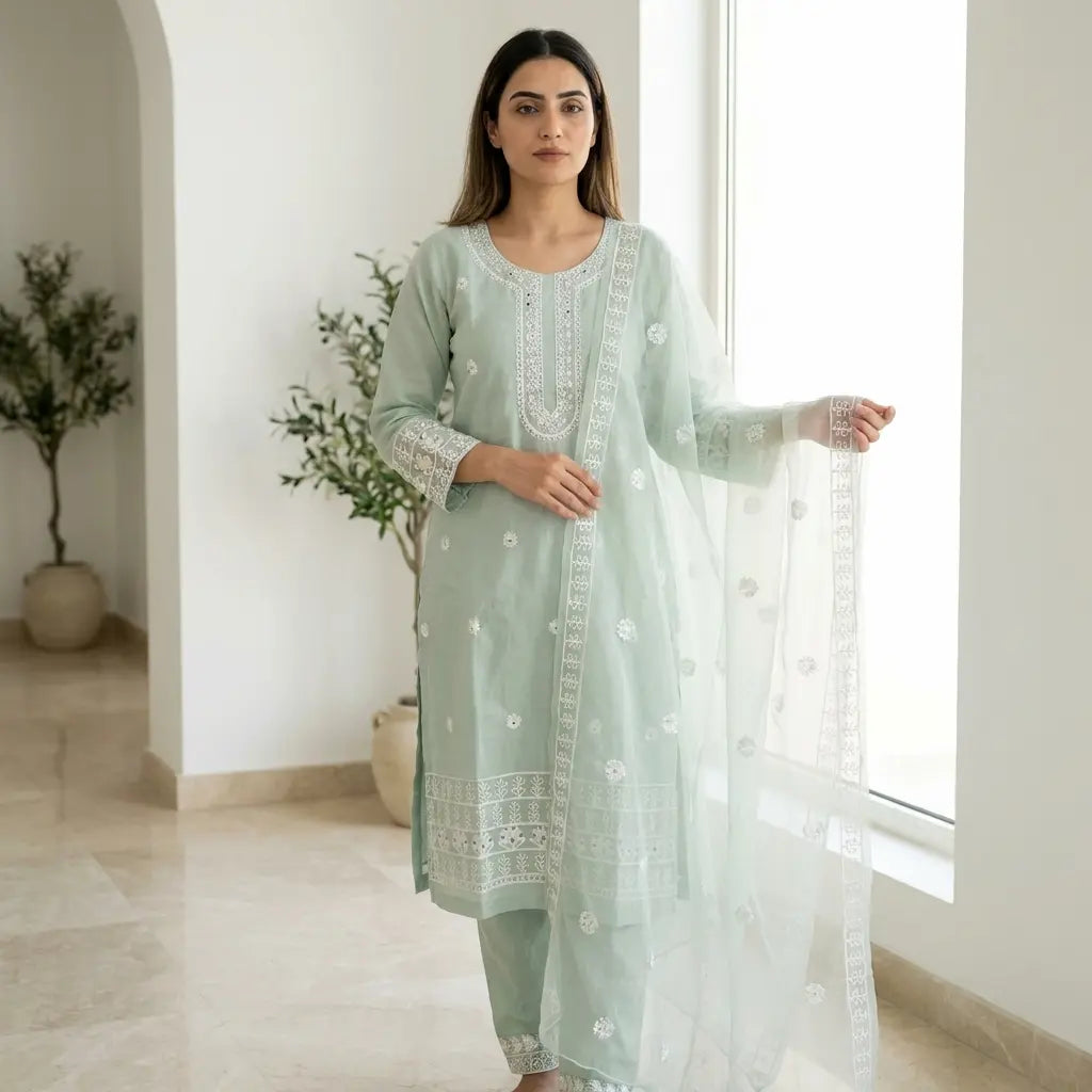 Women's Casual Kurta Set for Everyday Wear -Size XL