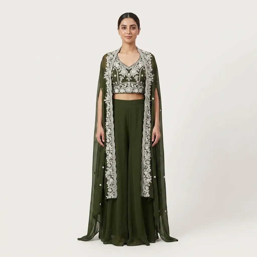 Sharara Set – Elegant Ladies Ethnic Wear-Size M To L