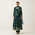 Gown Kurti Set – Ladies Ethnic Wear