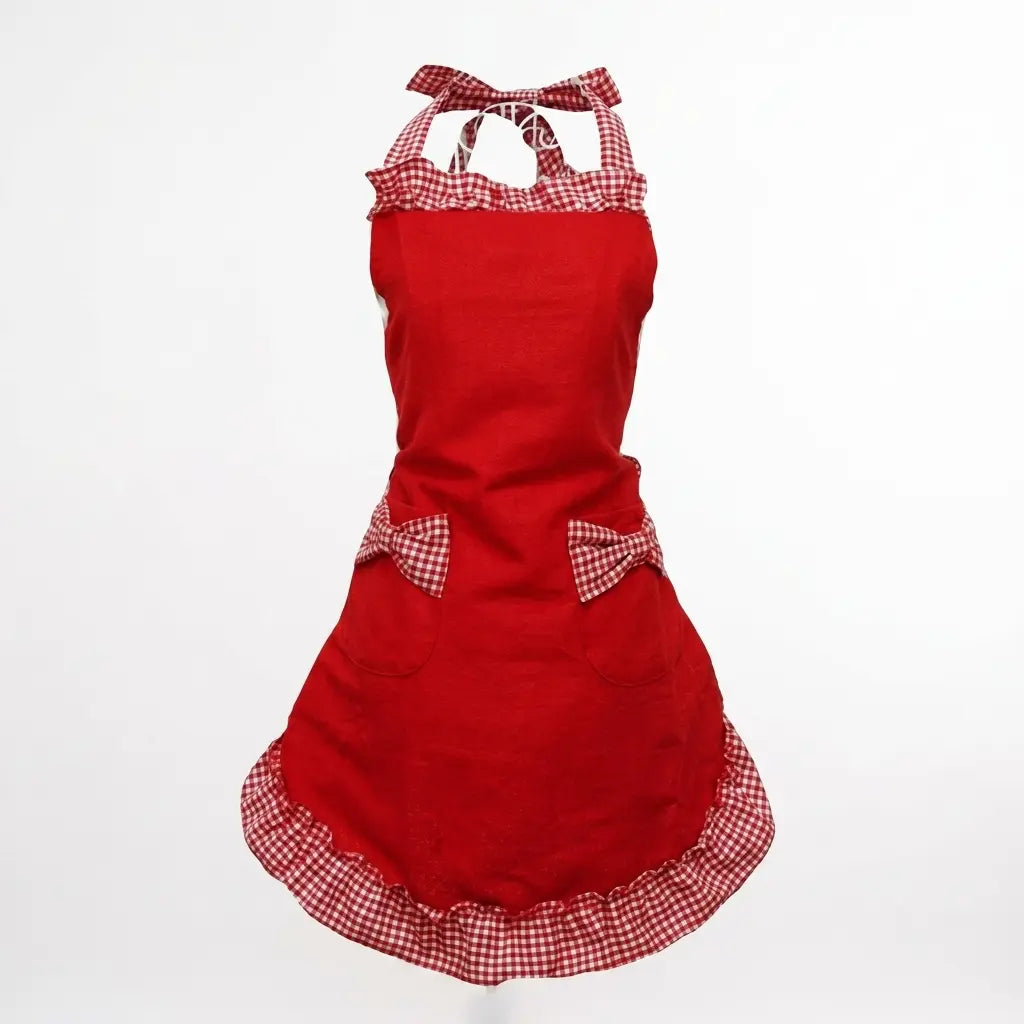 Kitchen Apron with Adjustable Strap for a Better Fit