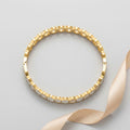 Crystal & Shell Stainless Steel Bracelet
