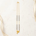 Golden Heart Filigree Mangalsutra