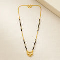 Heartbeat Initial Gold Mangalsutra