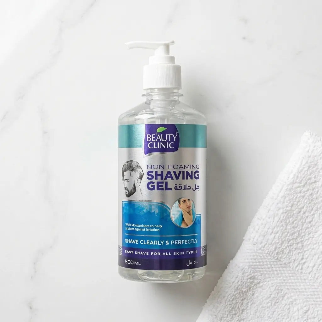 Beauty Clinic Shaving Gel 500ml – Clear (Pump)