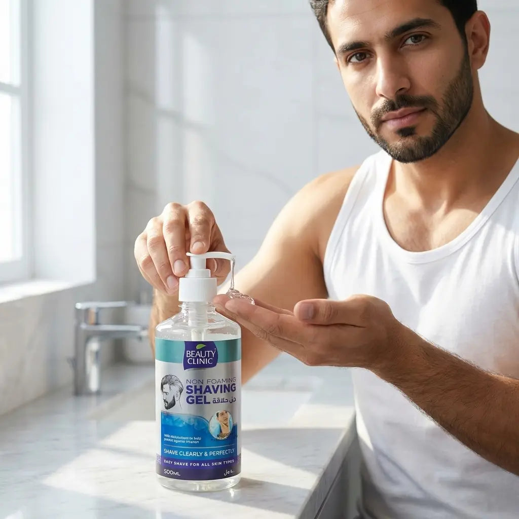 Beauty Clinic Shaving Gel 500ml – Clear (Pump)