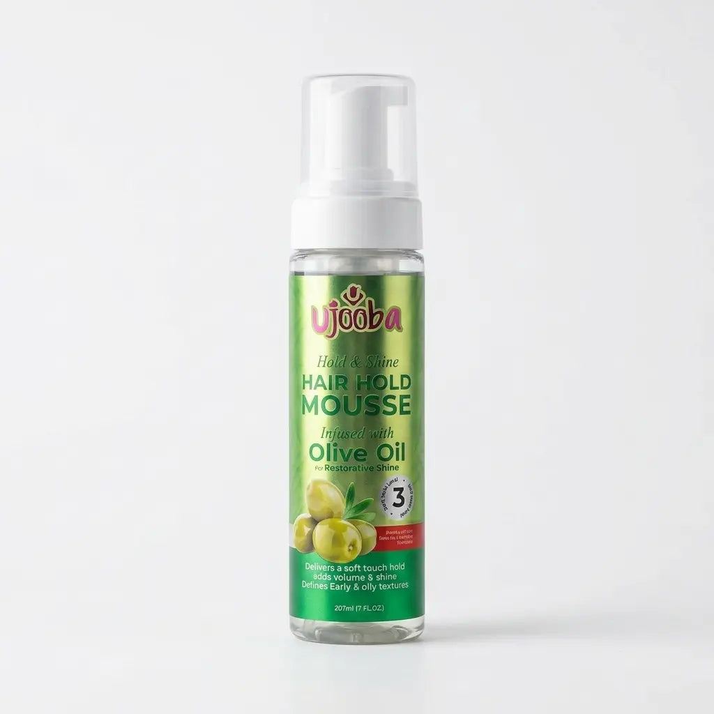 Ujooba Hair Mousse 207ml – Olive Oil