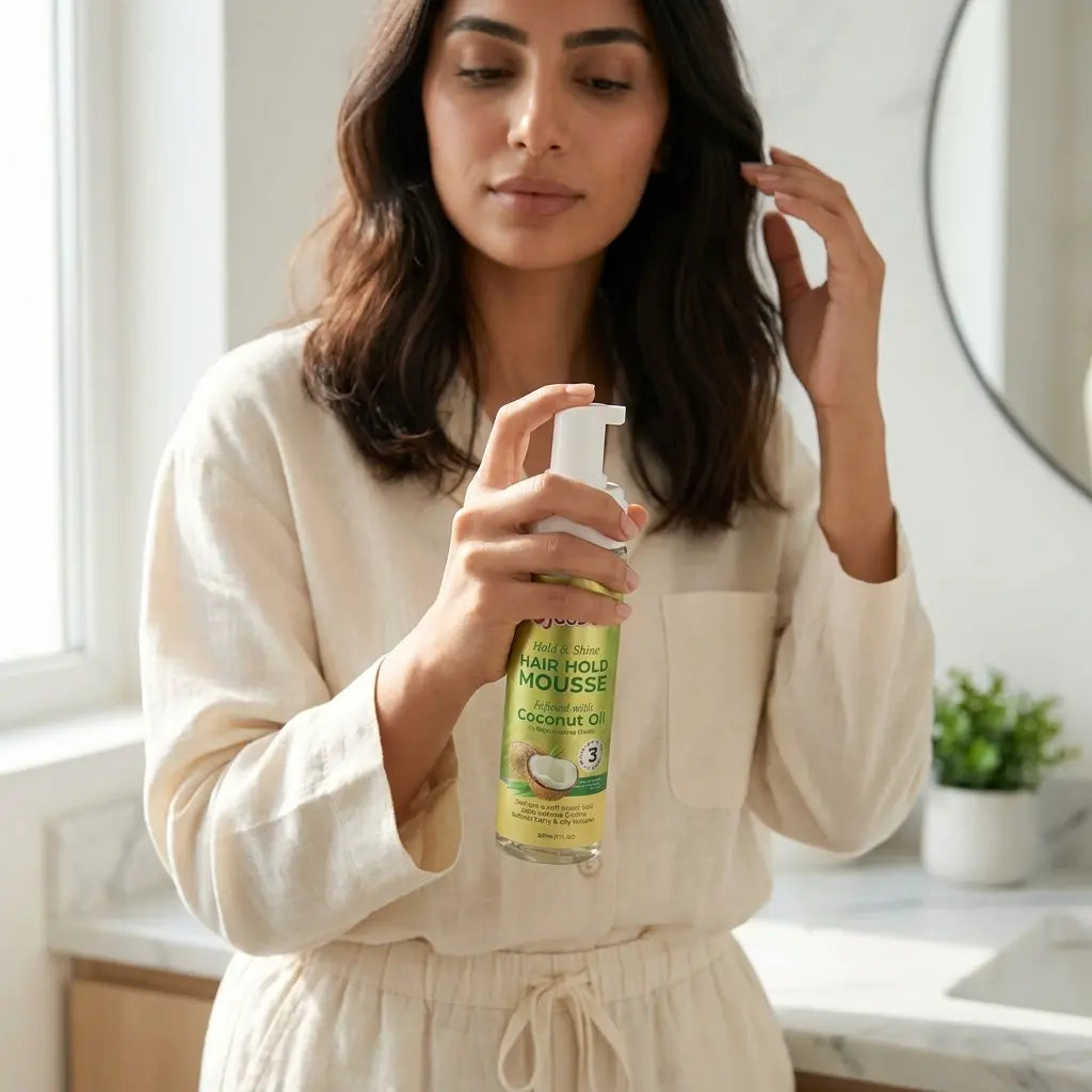 Ujooba Hair Mousse 207ml – Coconut Oil