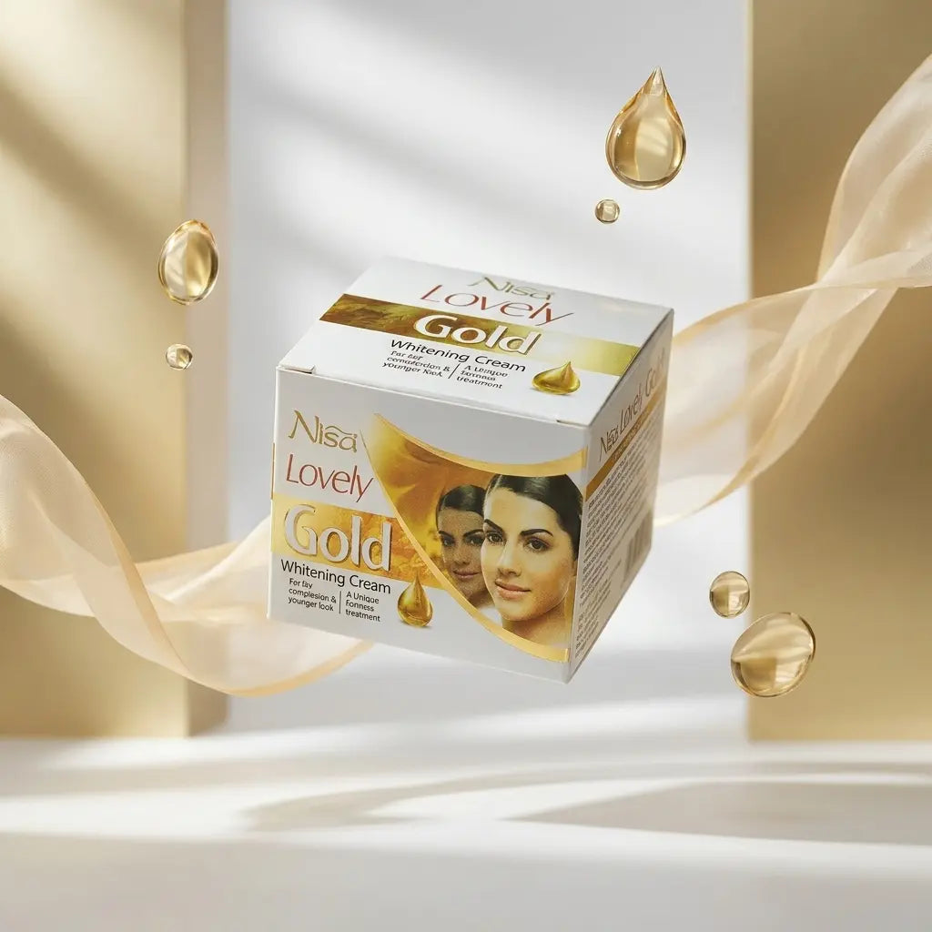 Nisa Whitening Cream 34g – Lovely Gold