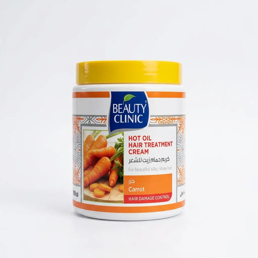 Beauty Clinic Hot Oil Hair Treatment Cream 1000ml – Carrot White