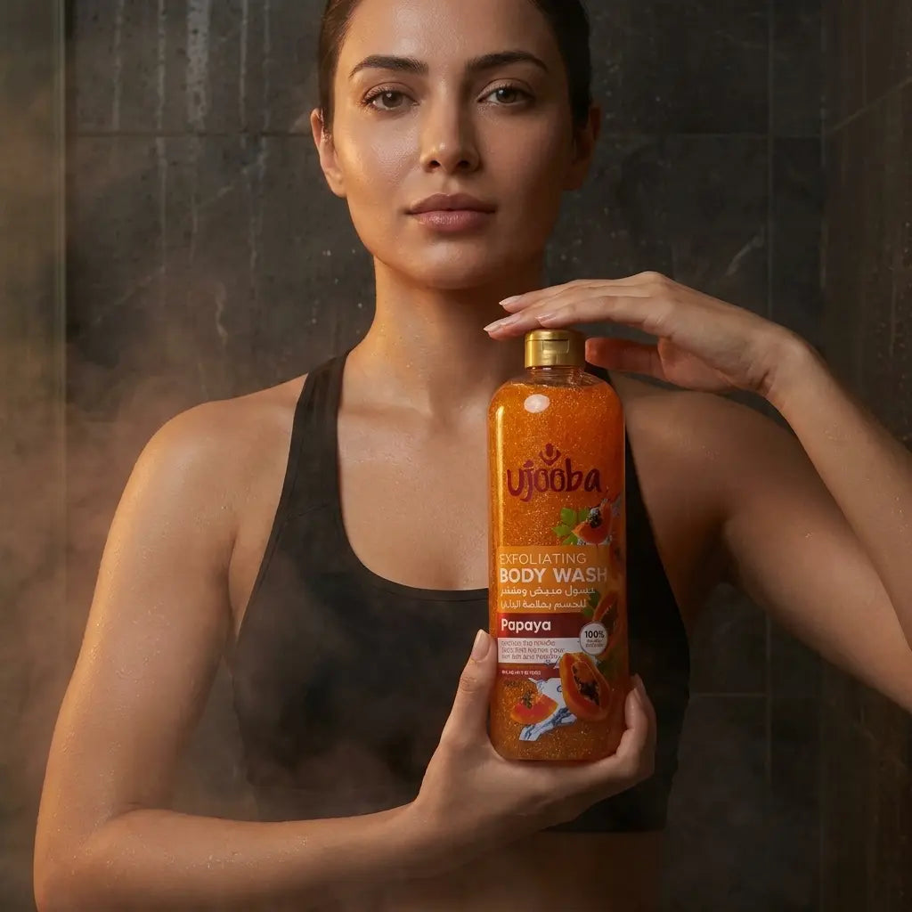 Ujooba Exfoliating Body Wash Papaya 1000ml