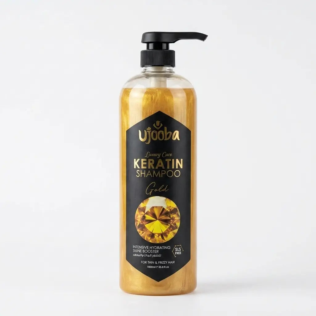 Ujooba Shampoo 1L – Keratin Gold