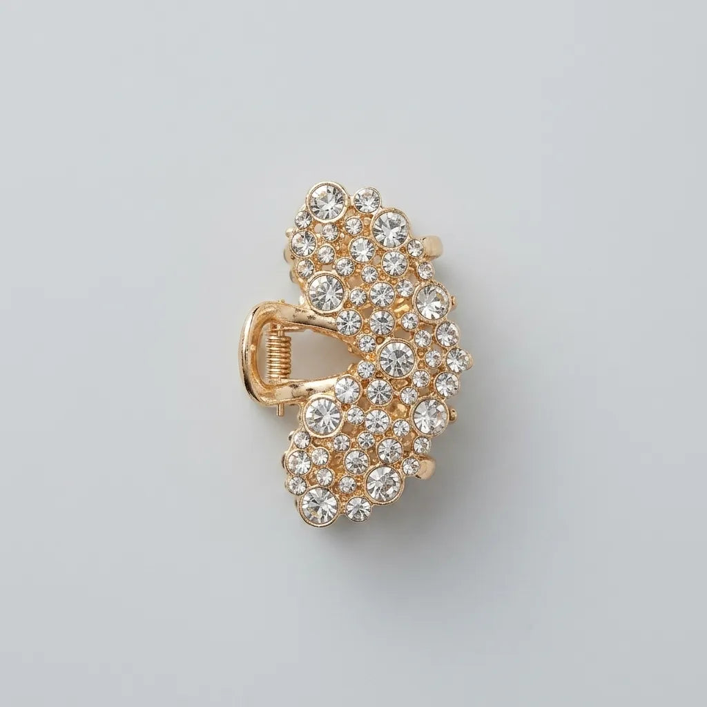 Full Rhinestone Pavé Hair Clip