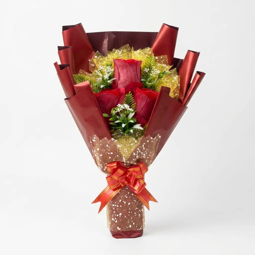 Artificial Bouquet – Elegant Faux Floral Arrangement
