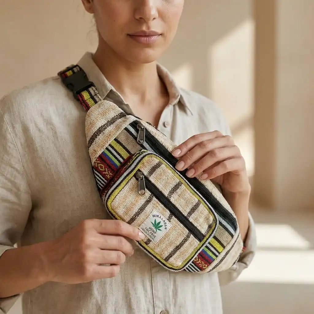 Unisex Himalayan Multi-Color Waist Bag