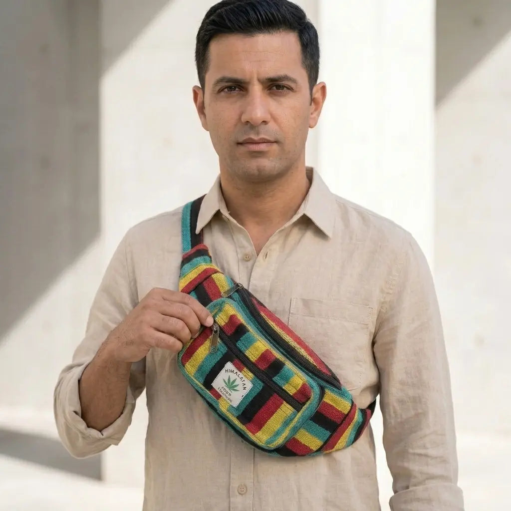 Himalayan Mix-Color Waist Bag – Unisex