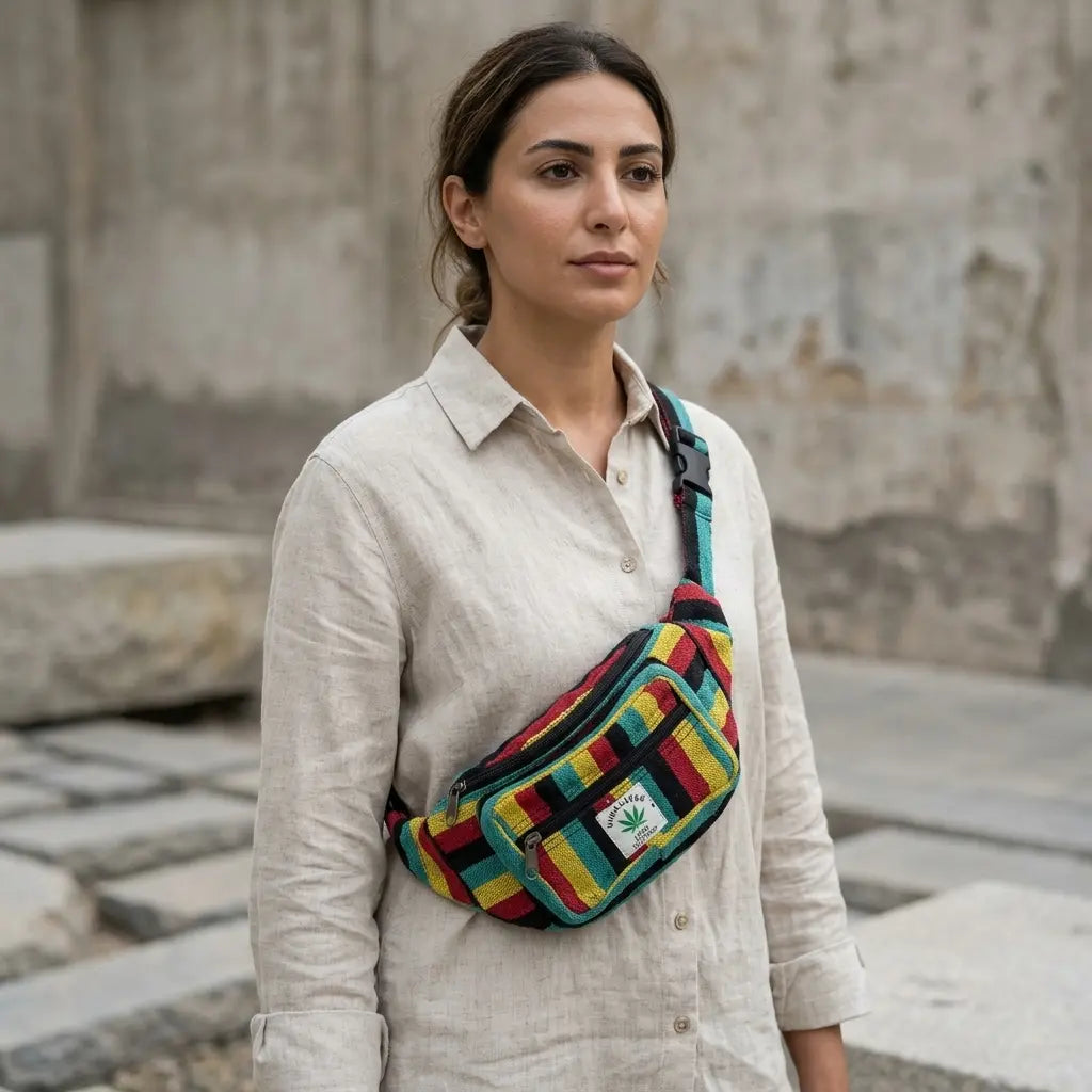 Himalayan Mix-Color Waist Bag – Unisex
