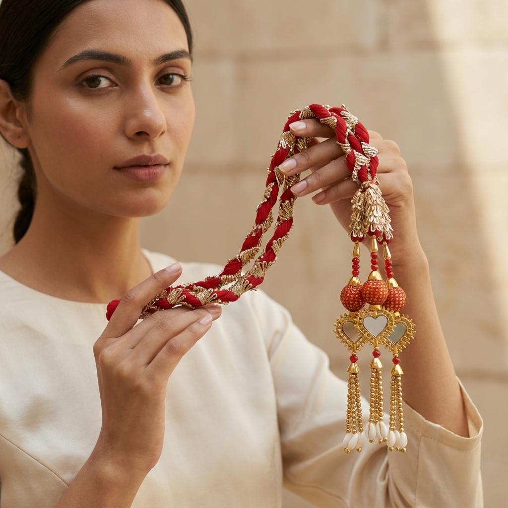 Traditional Punjabi Paranda Hair Accessory – Qatar