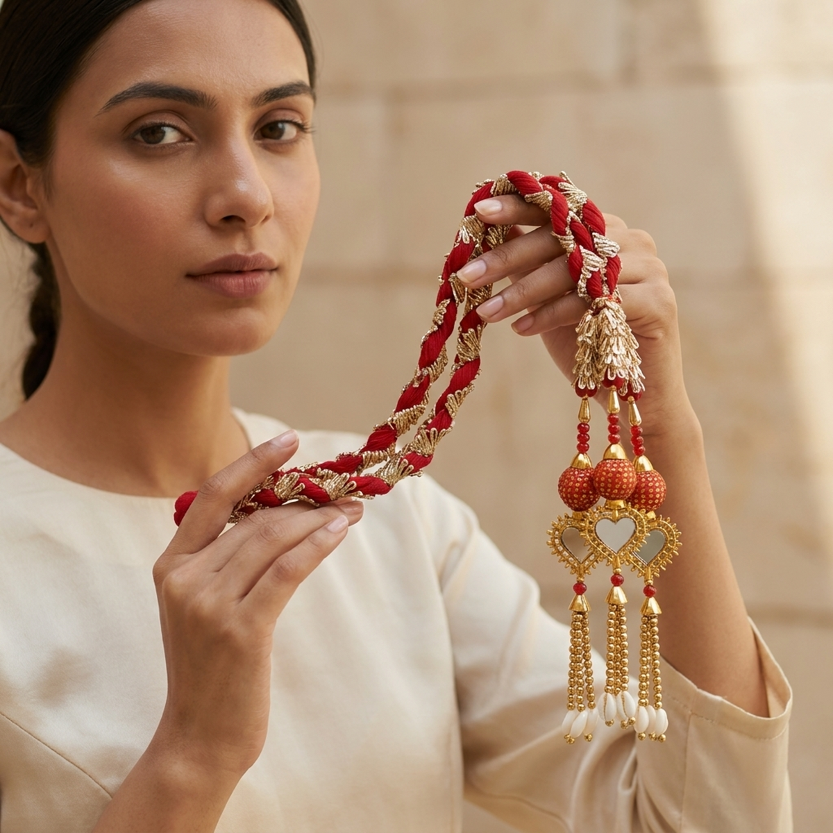 Traditional Punjabi Paranda Hair Accessory – Qatar