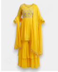 Double Sarara - Perfect For Party - Ladies Kurthi