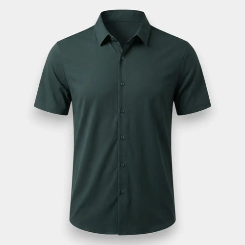 Luxurious Silk Half Sleeve Shirt - Qatar