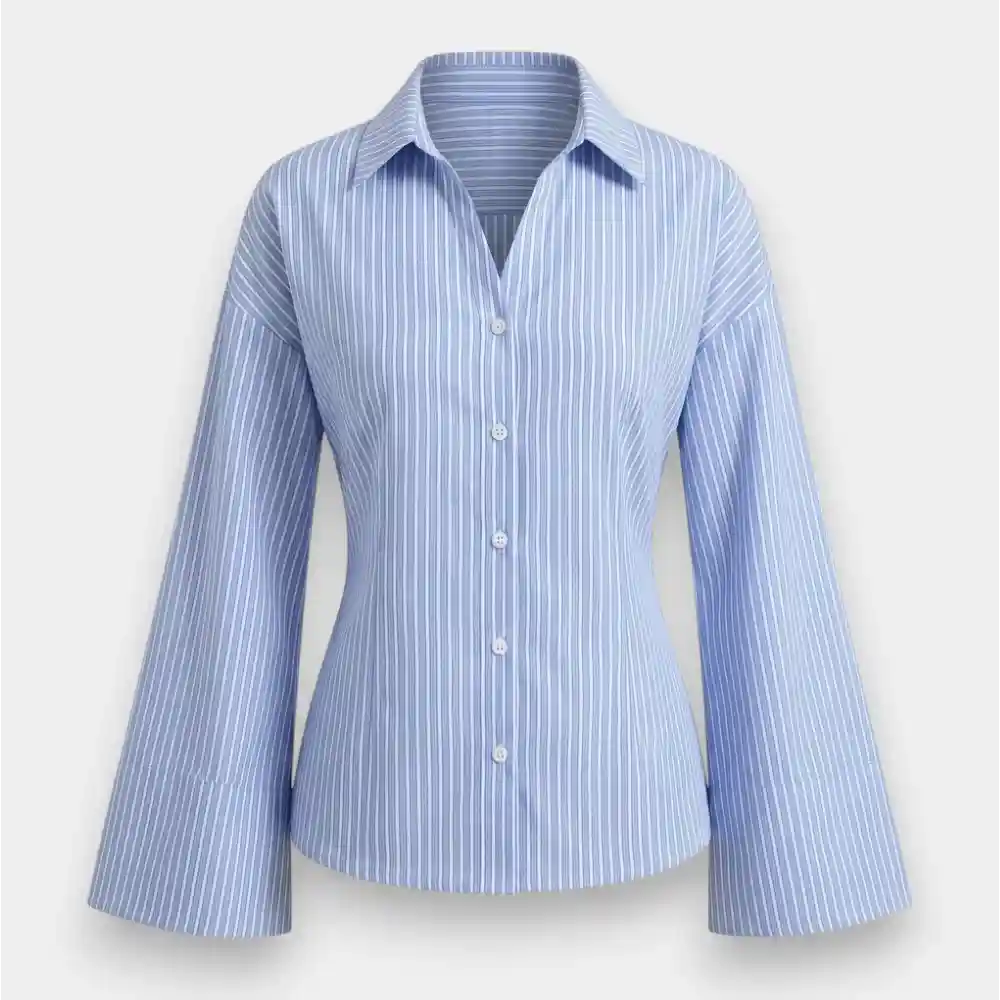 Breezy Summer Shirt | Women's Casual Wear- Free Size